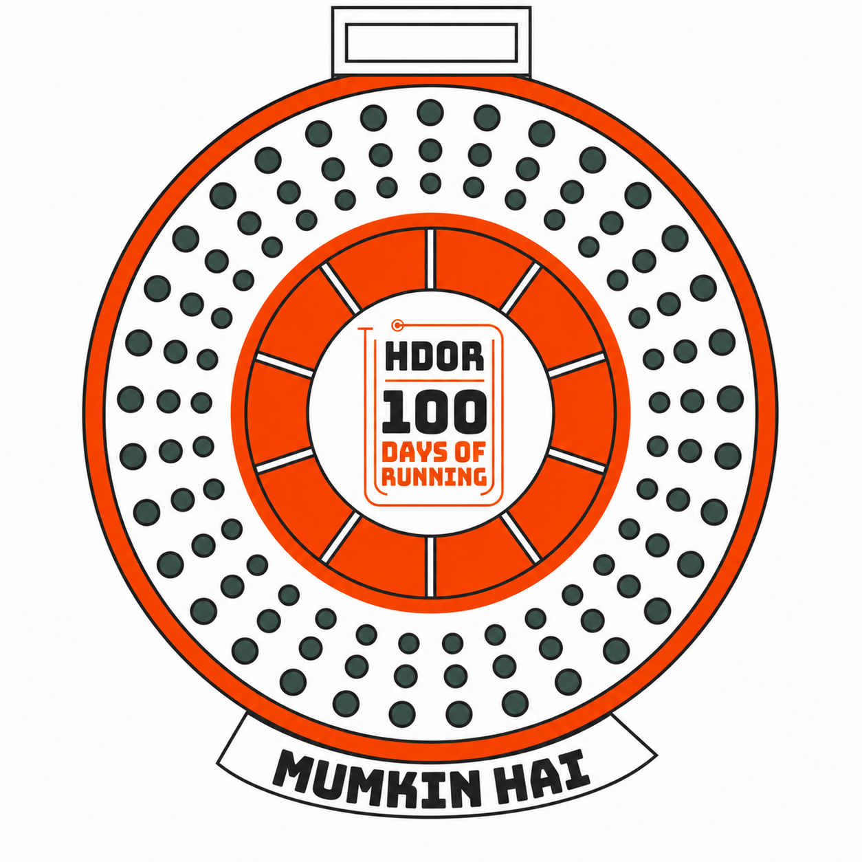 Event medal front